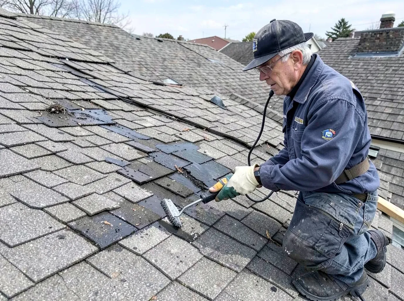 Shingle Roof Leak Repair in Westfield, IN